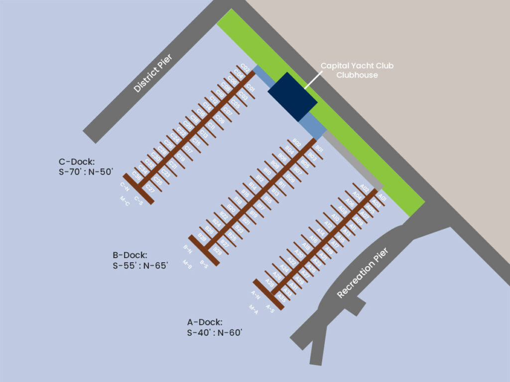 anchorage yacht club map